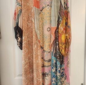 Free People printed Kimono